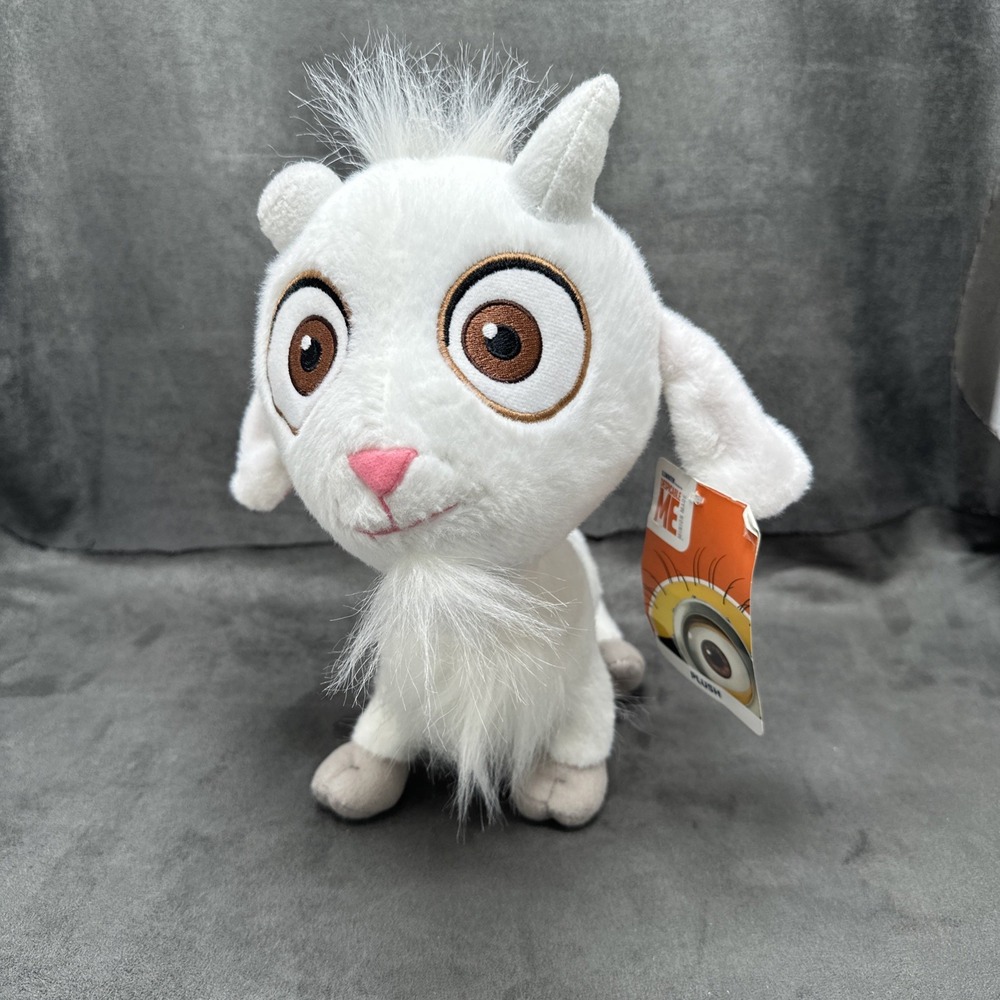 Despicable Me Minion Made LUCKY Goat Stuffed Plush Unigoat